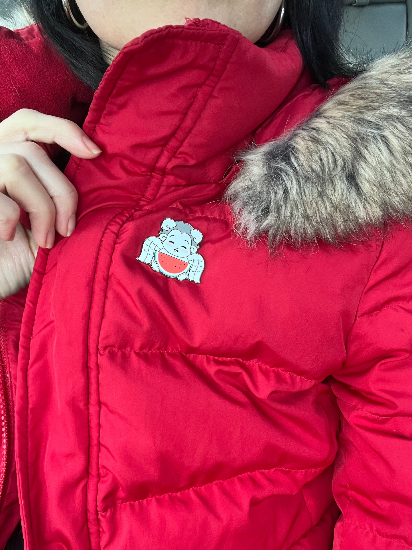 Everybody Eats Enamel Pin