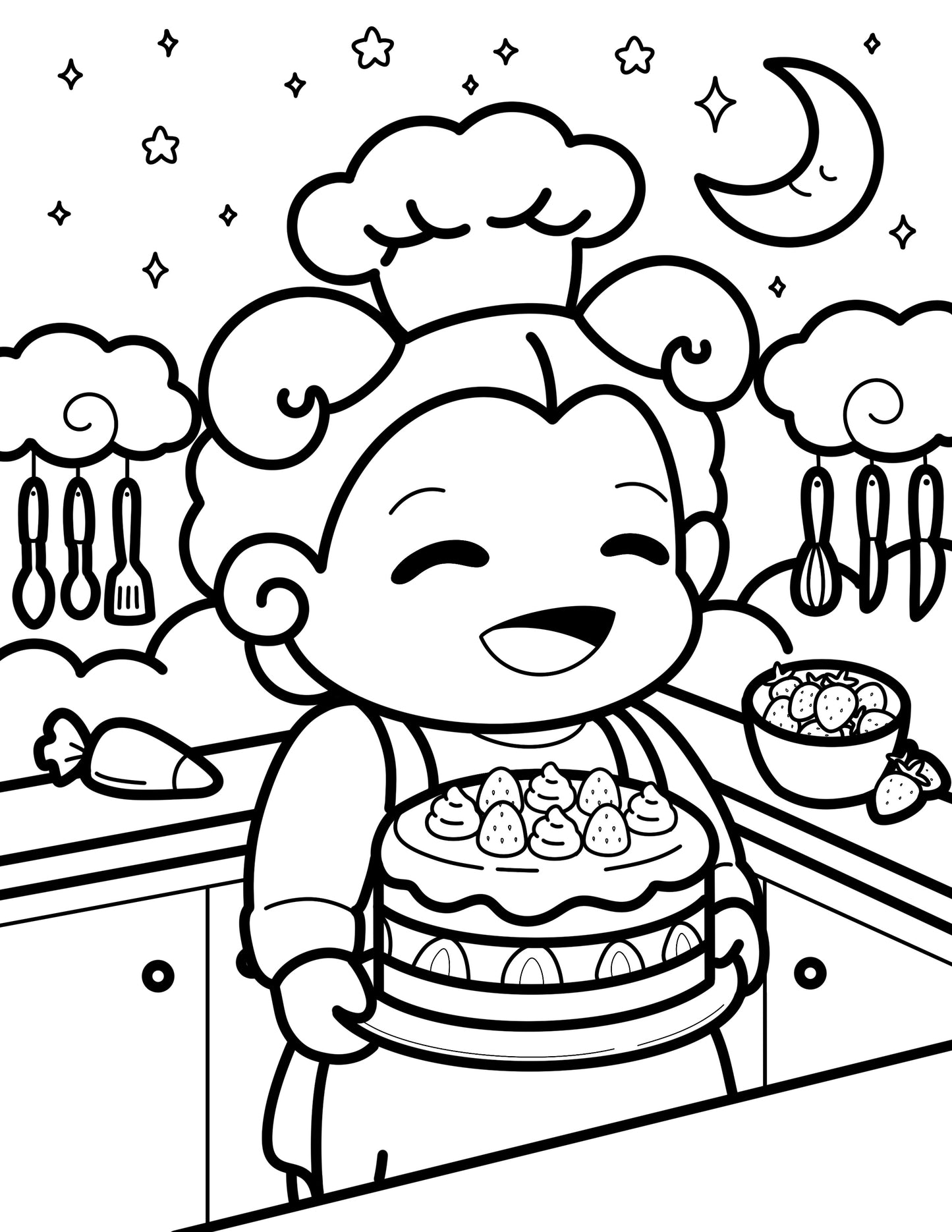 Zia’s Free Birthday Coloring Page